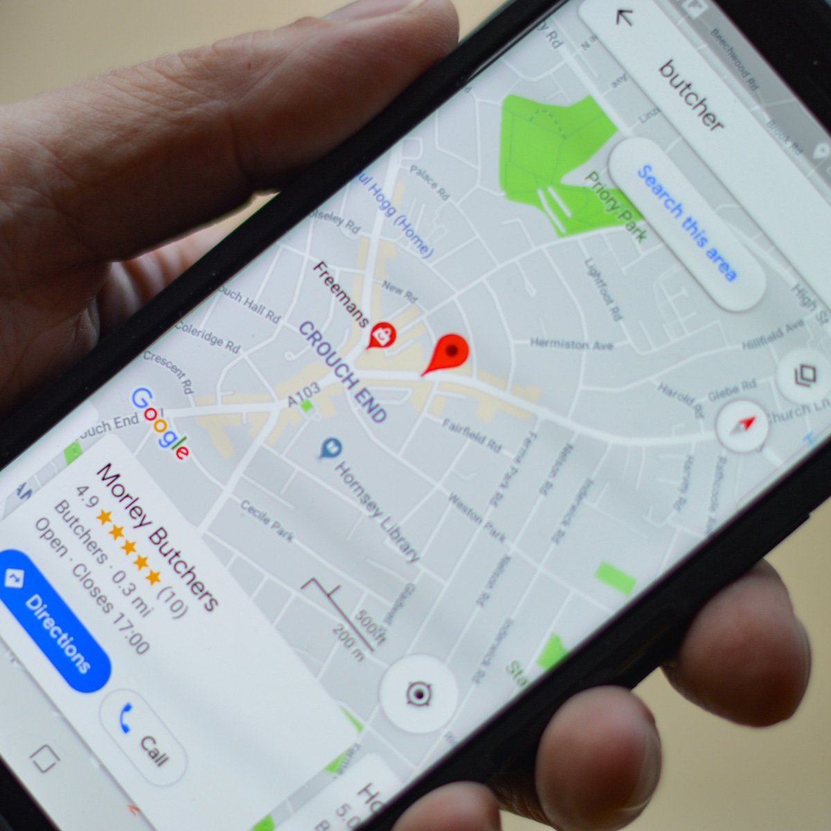 Google-Maps-in-Smartphone