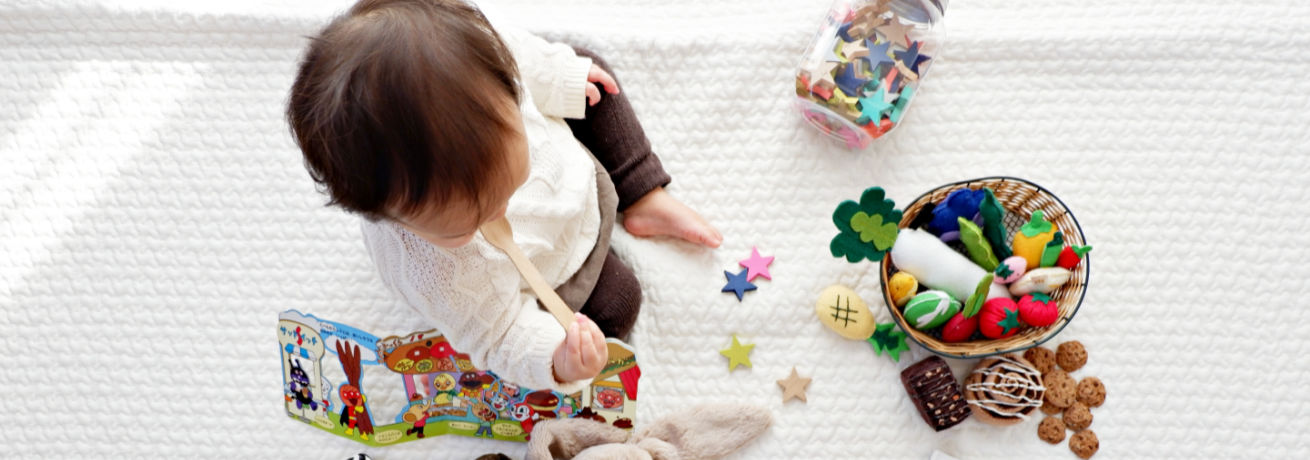 Baby Playing With Toys