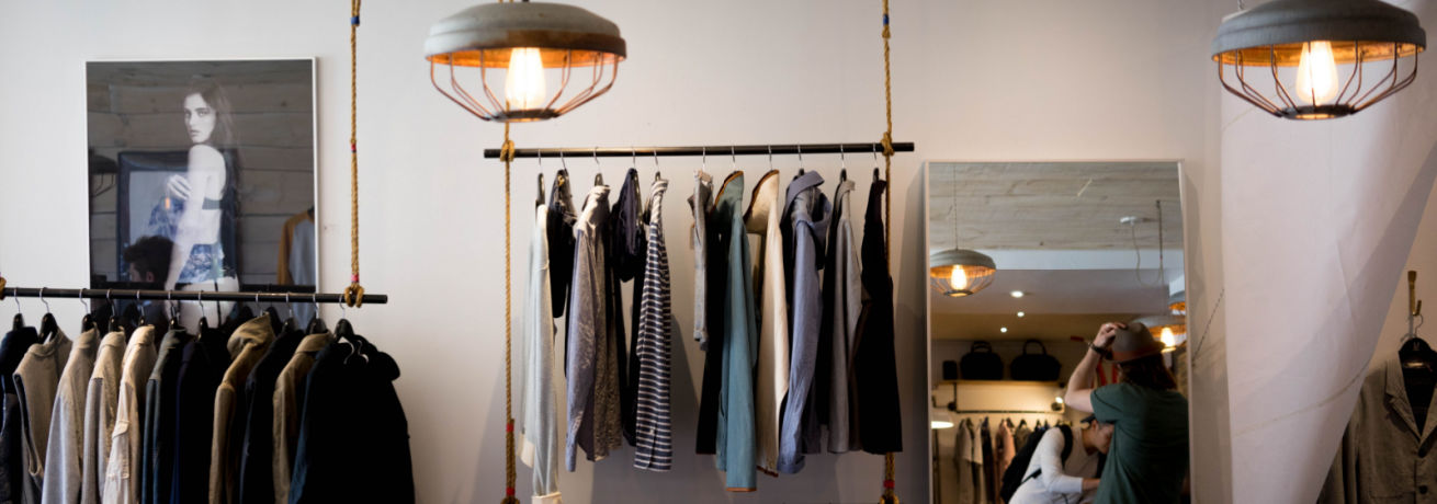 Industrial Hanging closet