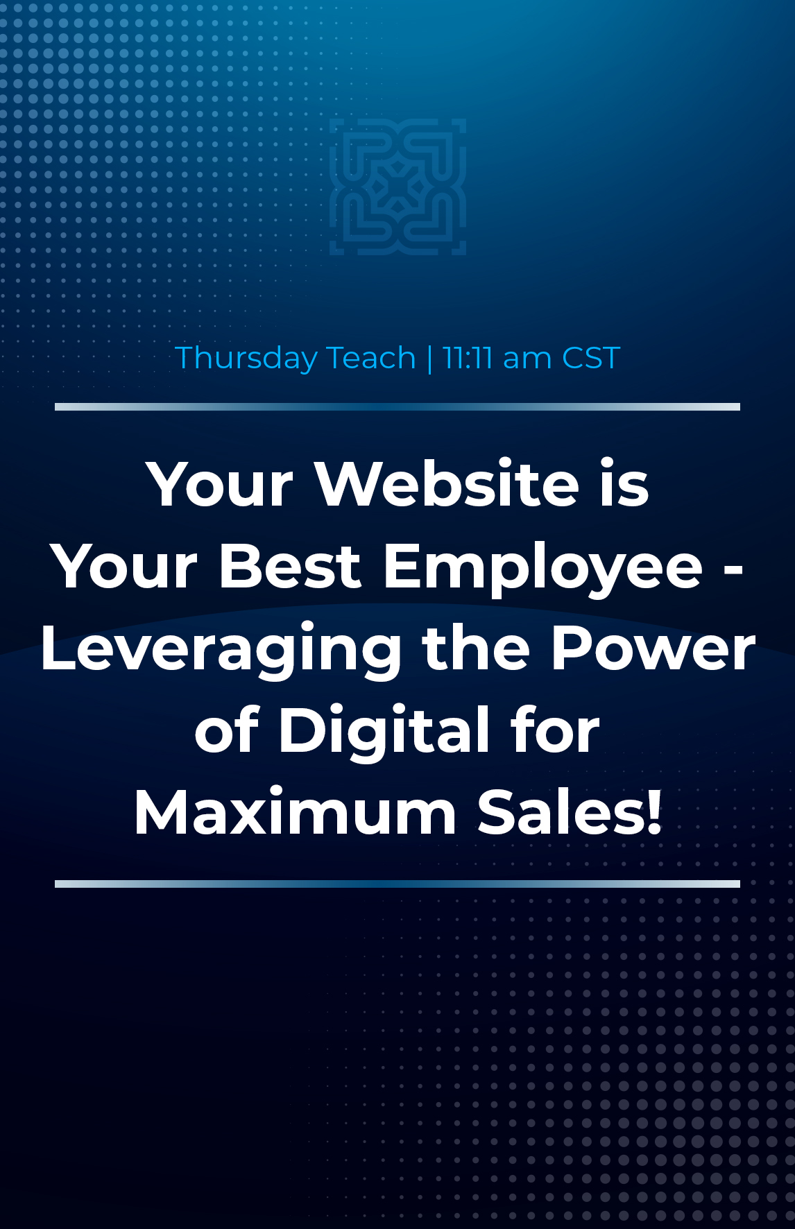 Your Website is Your Best Employee - Leveraging the Power of Digital for Maximum Sales!